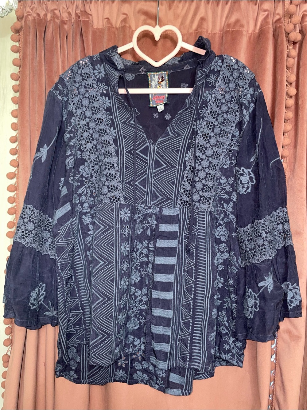 Johnny Was Bluebell Blouse